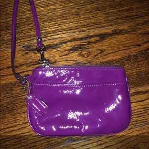 Coach wristlet
